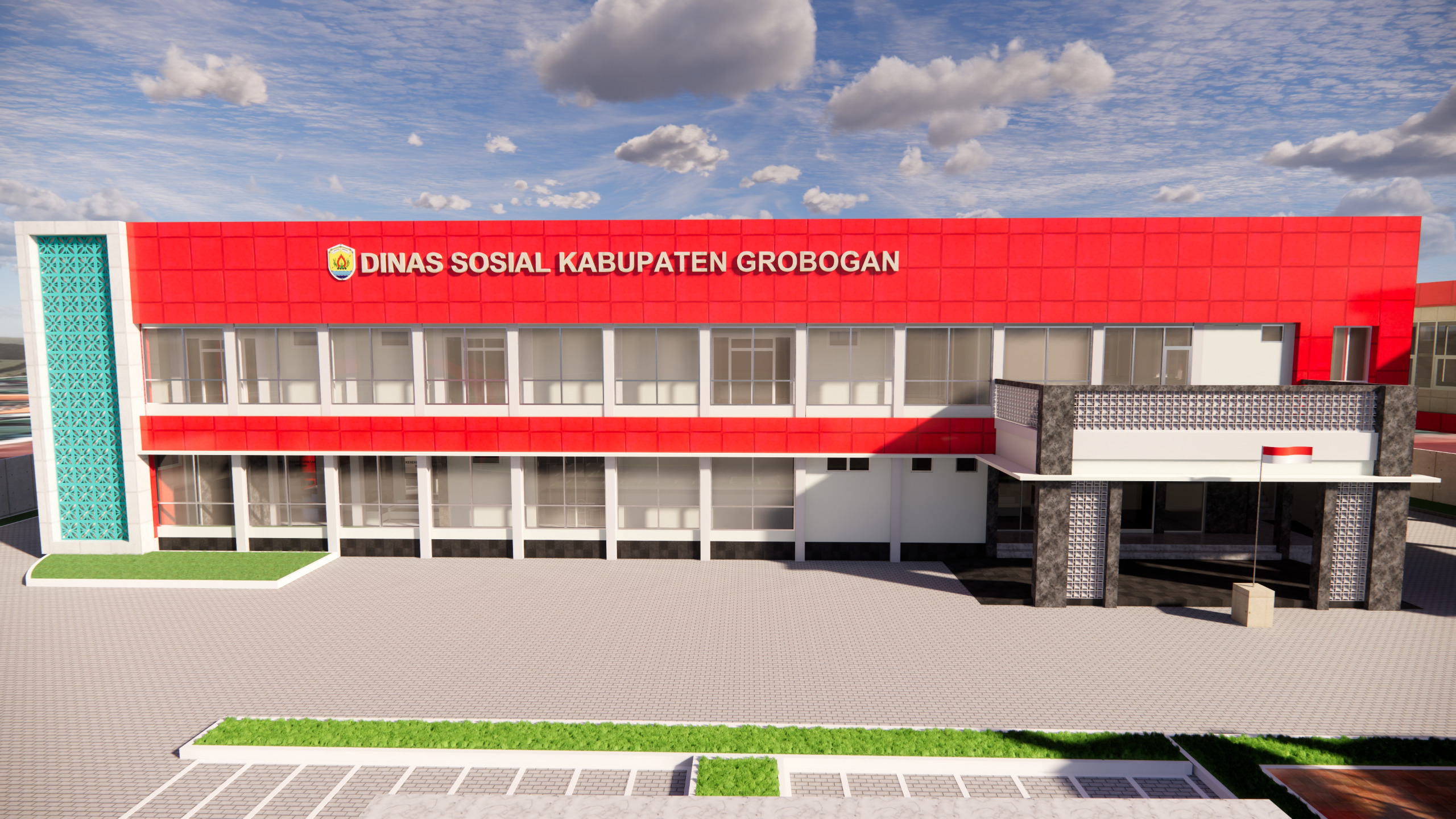 DED Kantor Dinsos Grobogan