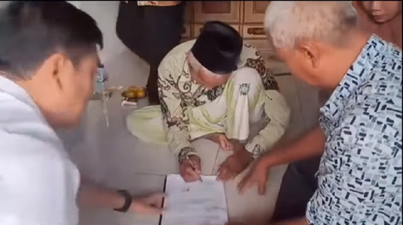 Guru Madin di Ngampel Jatirejo Karanganyar Demak jawa tengah di denda 25 juta diduga karena menampar muridnya