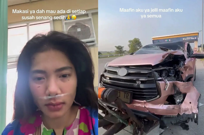 Penyanyi dangdut muda&nbsp;Lusyana Jelita Selamat dari Kecelakaan Maut di Tol Sragen