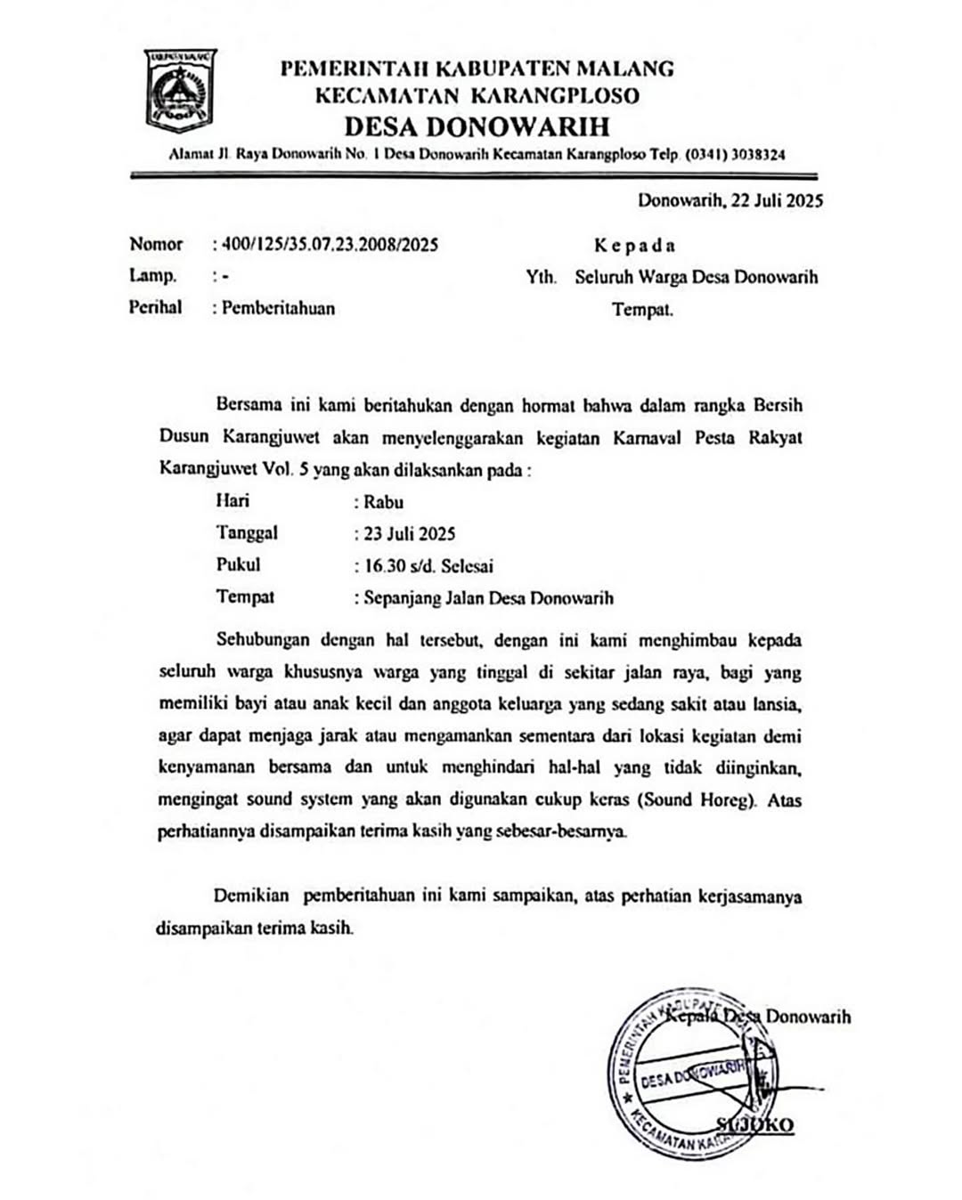 SURAT EDARAN