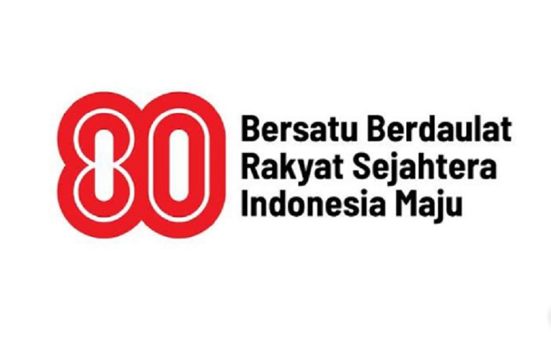 Logo HUT ke-80 Republik Indonesia resmi dirilis oleh pemerintah pada Rabu (23/7/2025).