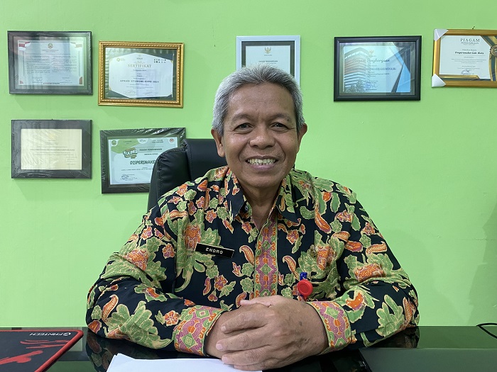 Kepala Dinas Perindustrian dan Tenaga Kerja (Dinperinaker) Blora Endro Budi Dermawan