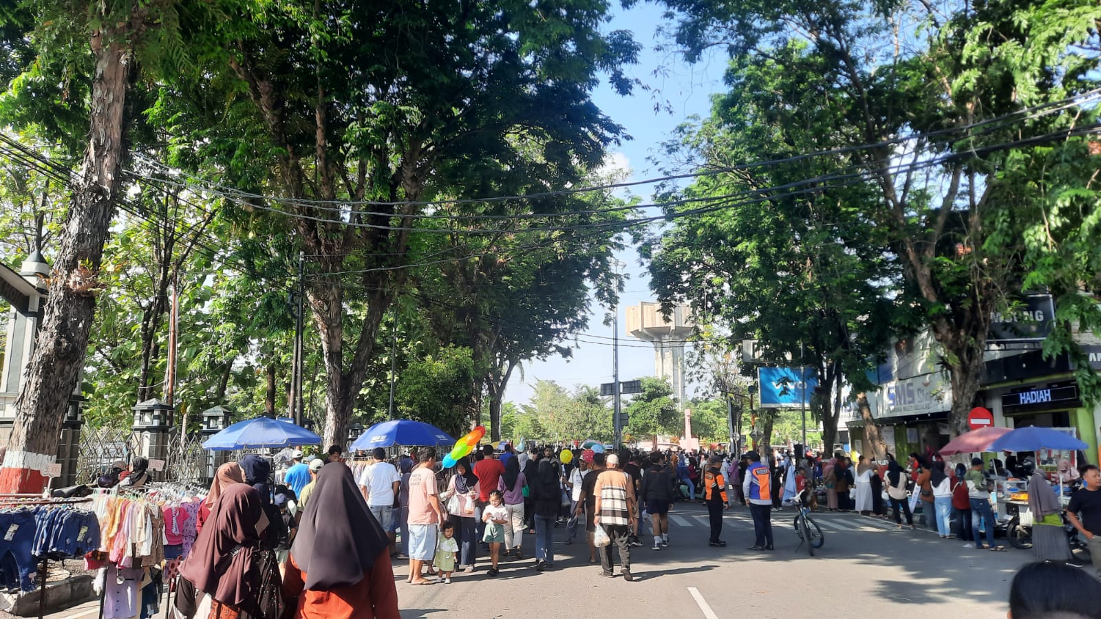 CFD: Kondisi CFD di Jalan R Suprapto Purwodadi setiap Minggu.