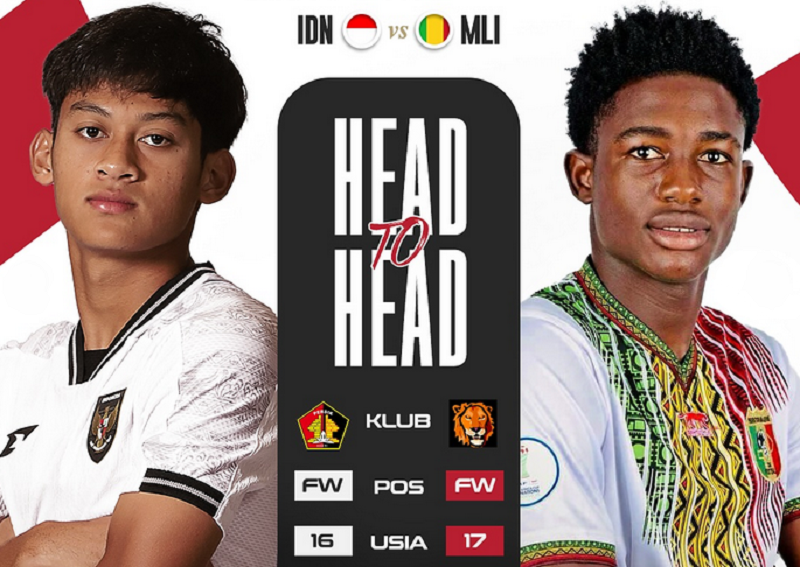Timnas Indonesia U17 vs Mali di Final Piala Kemerdekaan 2025