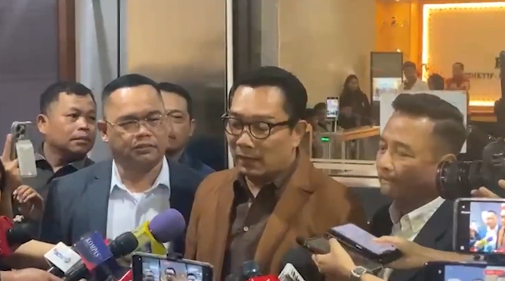 Mantan Gubernur Jawa Barat Ridwan Kamil