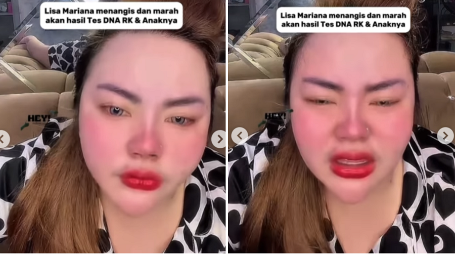 Lisa Mariana mengamuk dan bilang tak takut digugat