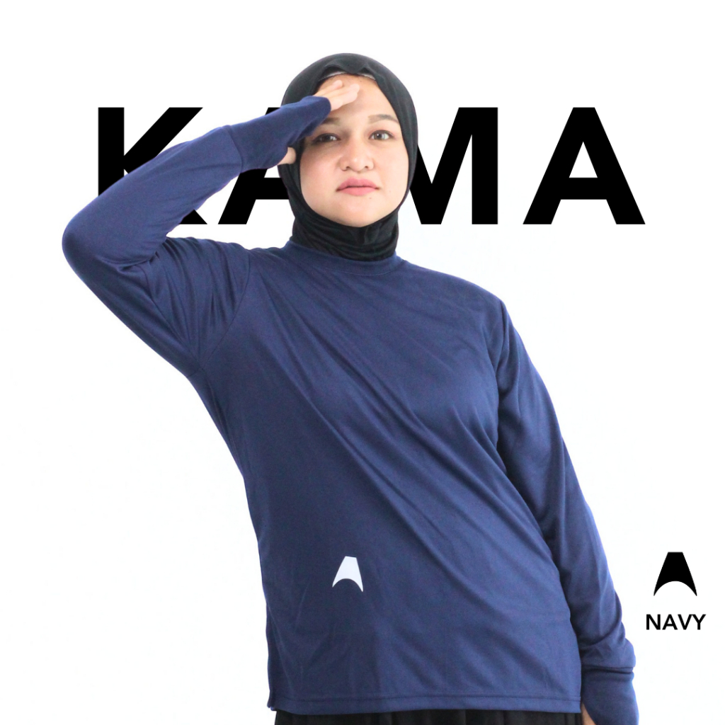 Jersey Dry Fit dengan Manset dan Hijab Sport