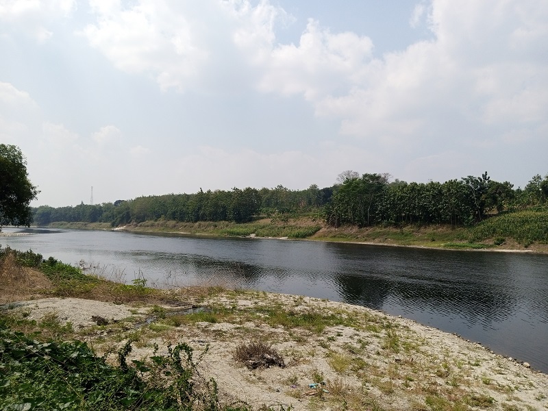 LUAS: Lokasi bendungan Karangnongko di Mendenrejo,Kecamatan Kradenan.