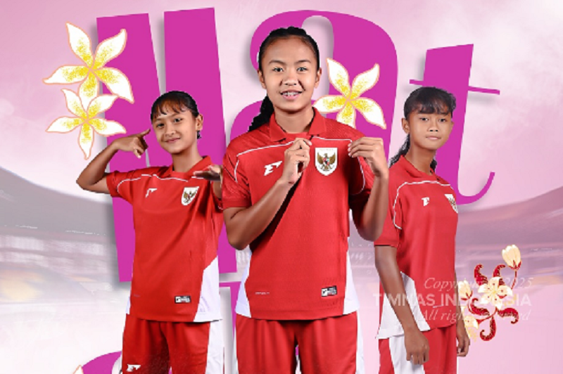 timnas putri Indonesia U16 vs Australia
