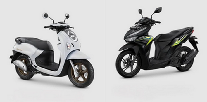 Honda Scoopy vs Honda Vario 125