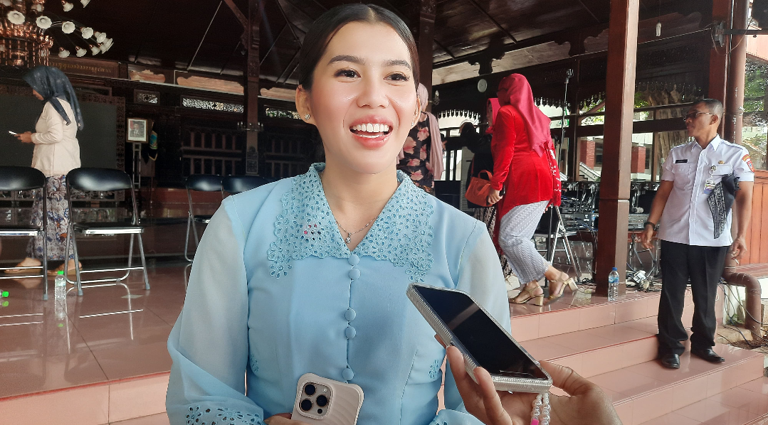 FOTO: Wakil Bupati Kudus, Bellinda Putri Sabrina Birton di Pendapa Kabupaten Kudus, belum lama ini. (INDAH SUSANTI/RADAR KUDUS)