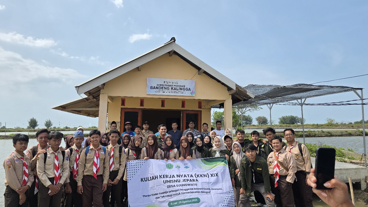 Tim KKN Unisnu angkatan XIX di Ujungwatu