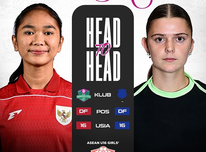 timnas putri Indonesia U16 vs Australia
