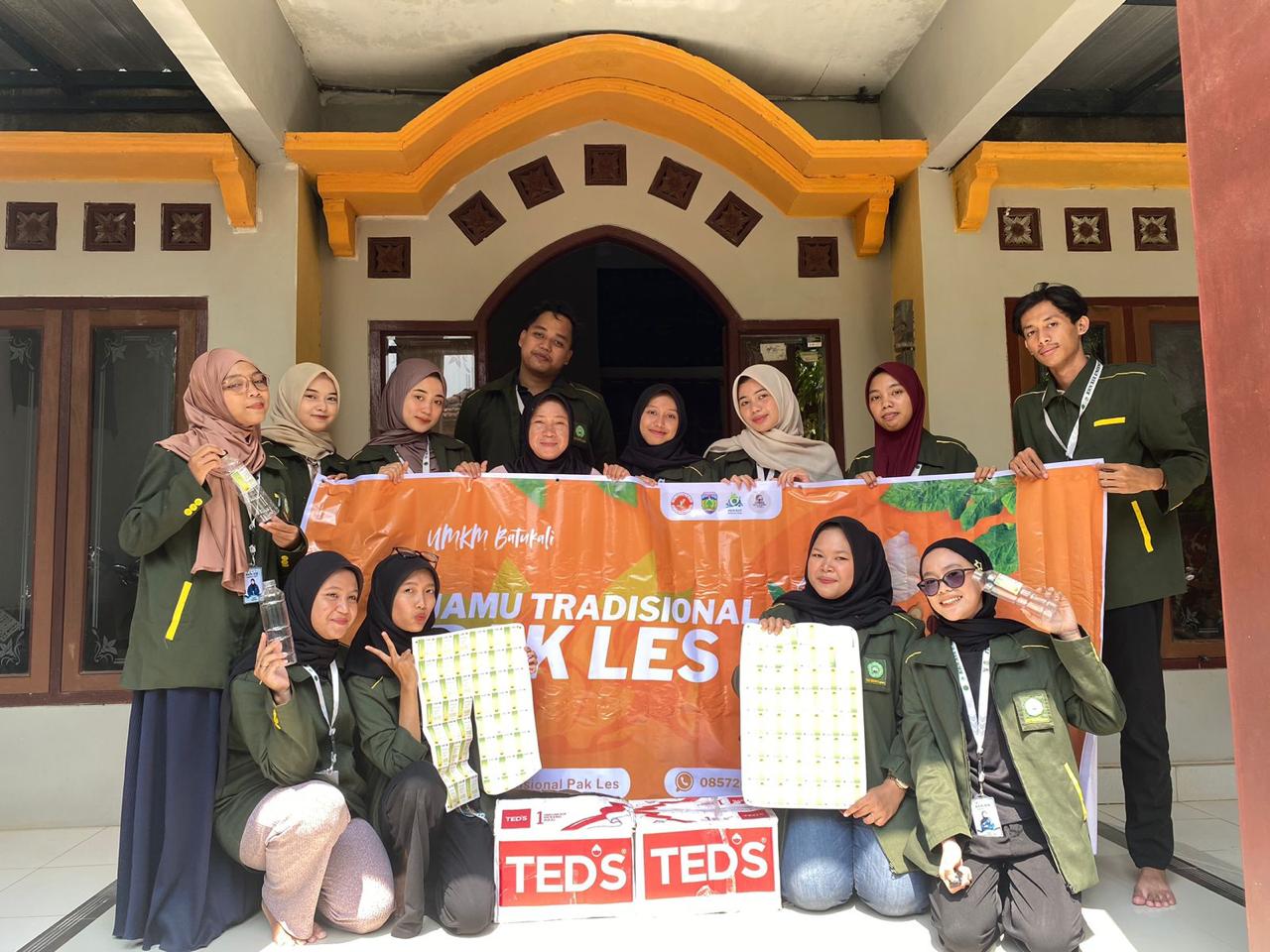 Tim KKN Unisnu membuat program pendampingan untuk UMKM jamu tradisional di Desa Batukali, Kecamatan Kalinyamatan