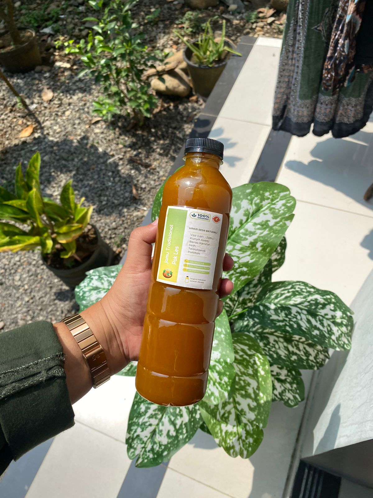 Bentuk packaging jamu tradisional di Desa Batukali, Kecamatan Kalinyamatan
