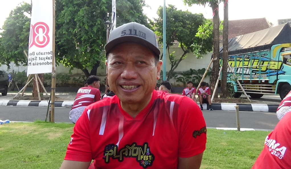 FOTO: Bupati Kudus, Sam&rsquo;ani Intakoris saat memberikan keterangan, belum lama ini. (ANDIKA TRISNA SAPUTRA/RADAR KUDUS)