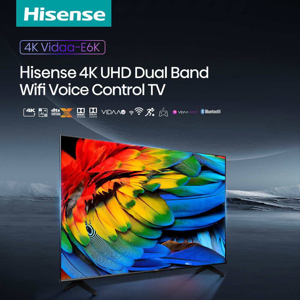 Hisense Vidaa Smart TV 43E6K