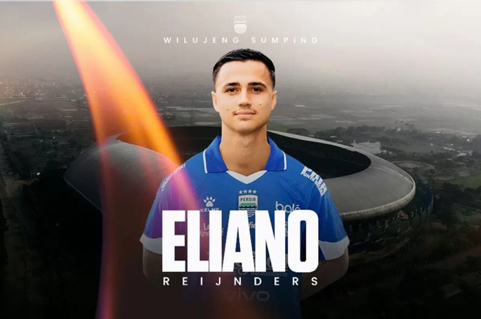 Eliano Reijnders merumput di Super League bersama Persib.