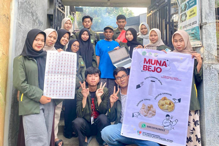 Pendampingan UMKM Kelompok KKN UNISNU di Desa Manyargading