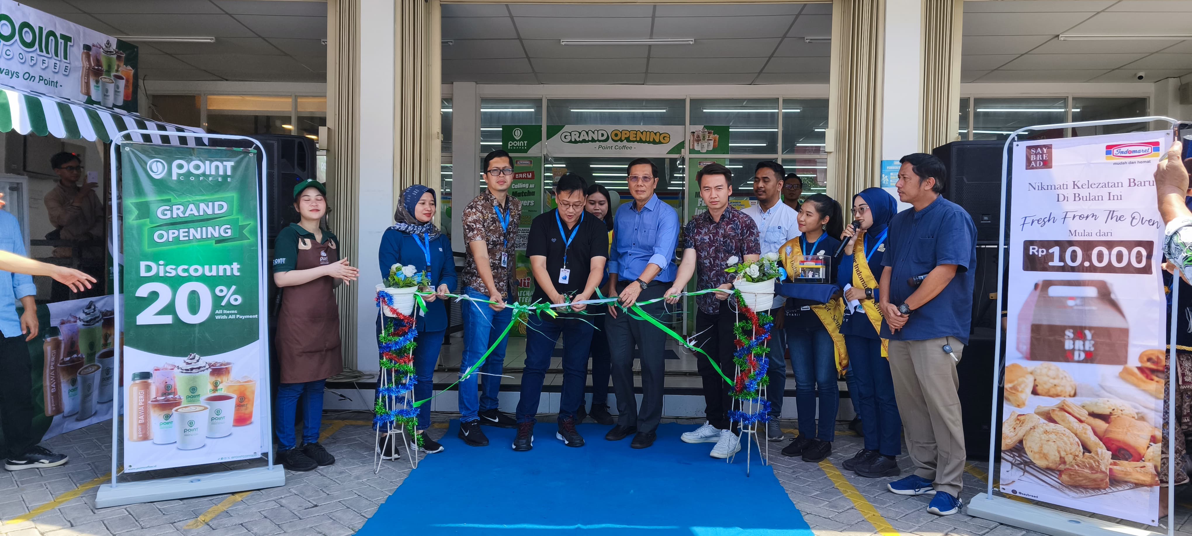 Grand Opening Point Coffee Kudus