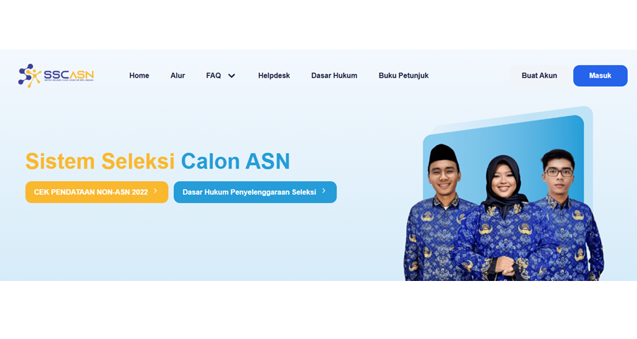 website sscasn
