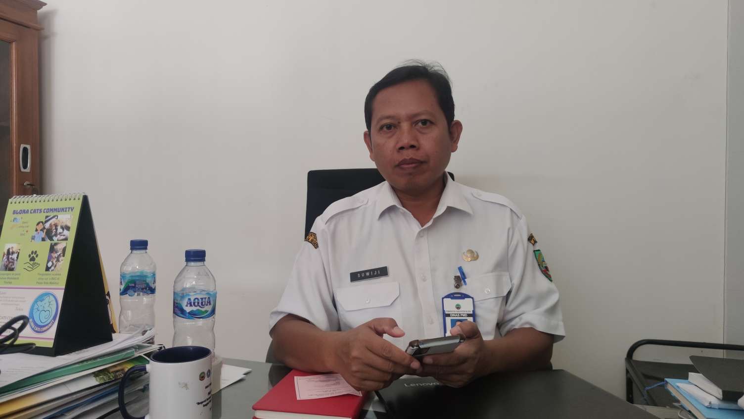 Kepala Bidang Penataan, Pengembangan, dan Pengelolaan Keuangan Desa Dinas PMD Blora, Suwiji