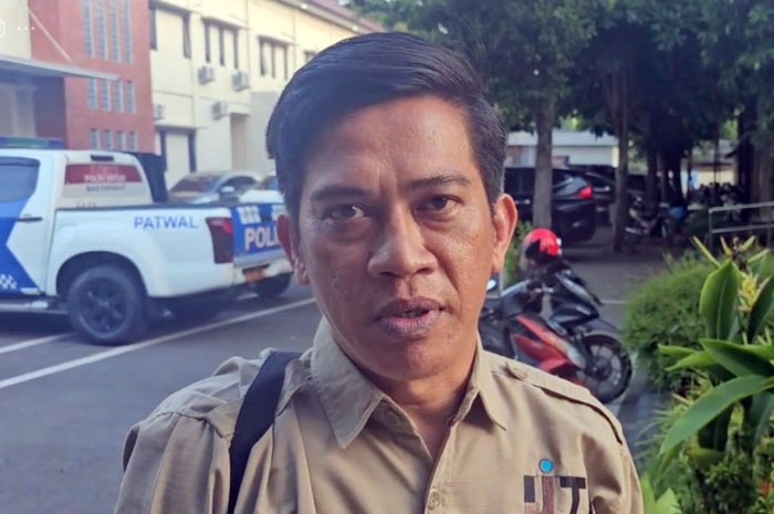 Hasanudin orang tua korban penyerangan di Desa Ketitangwetan Batangan Pati.