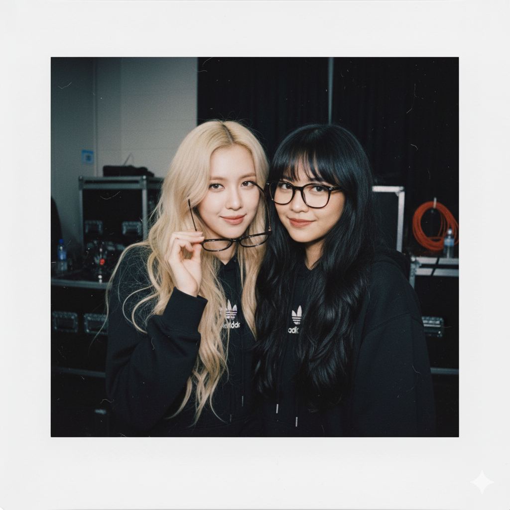 Tren Foto Polaroid Bareng Rose BlackPink Pakai Google Gemini AI