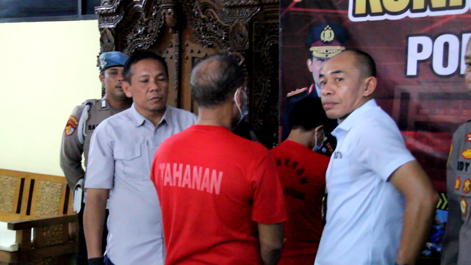 TF memberikan pengakuannya saat Pers Rilis pada Kamis (11/9) di Mapolres Jepara