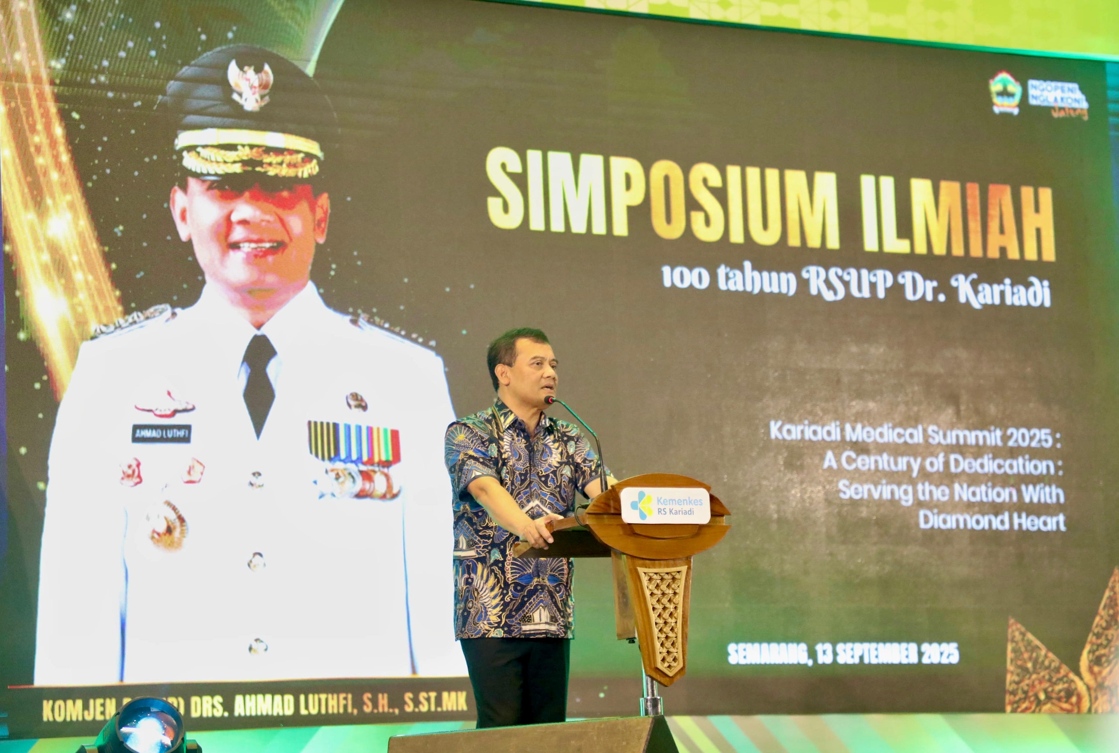 Gubernur Ahmad Luthfi mengisi Simposium Ilmiah