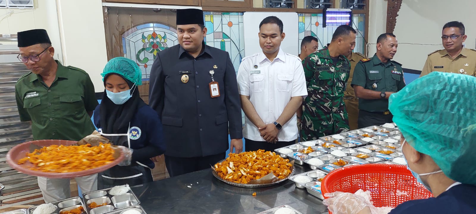 CEK: Wakil Bupati Jepara Gus Hajar meninjau SPPG Bangsri.