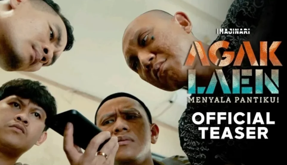 Poster film Agak Laen Menyala Pantiku