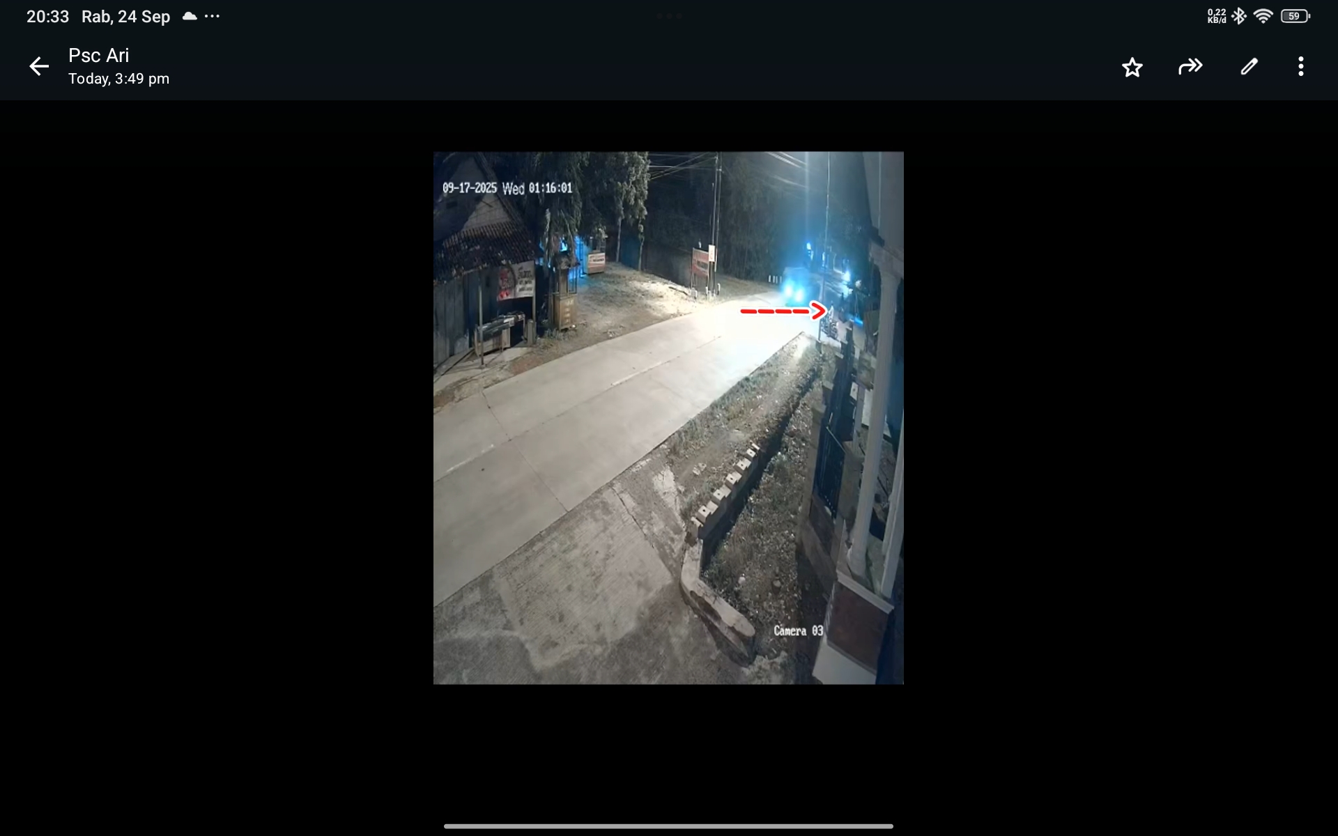 CCTV Pembuangan bayi di Gabus