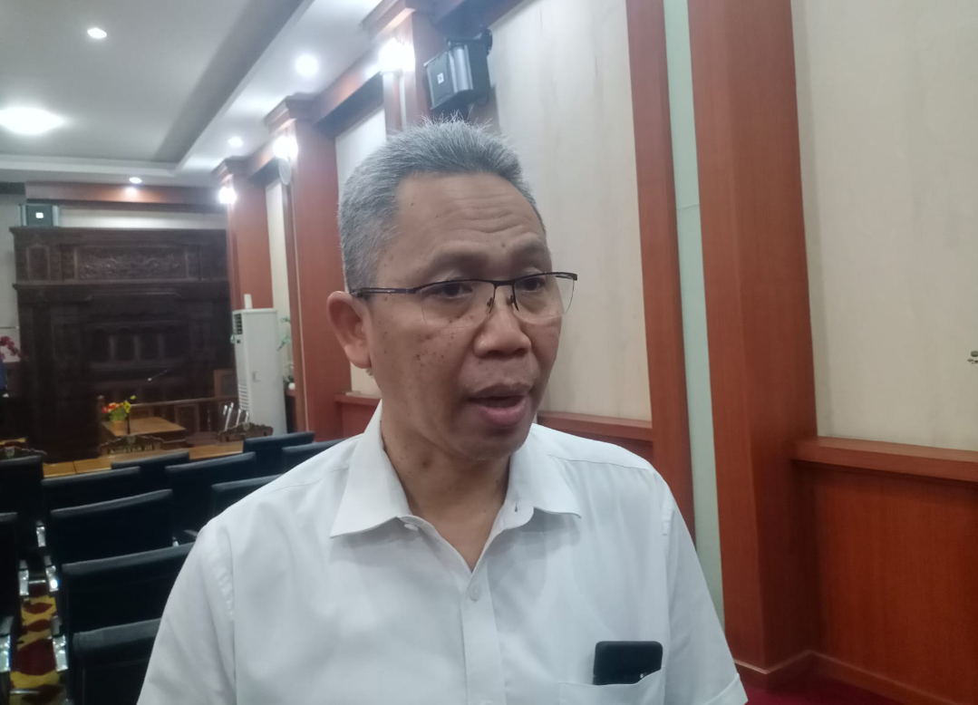 FOTO: Ketua Pansus II DPRD Kudus, Sayid Yunanta saat memberikan keterangan di Gedung DPRD Kudus, belum lama ini. (ANDIKA TRISNA SAPUTRA/RADAR KUDUS)