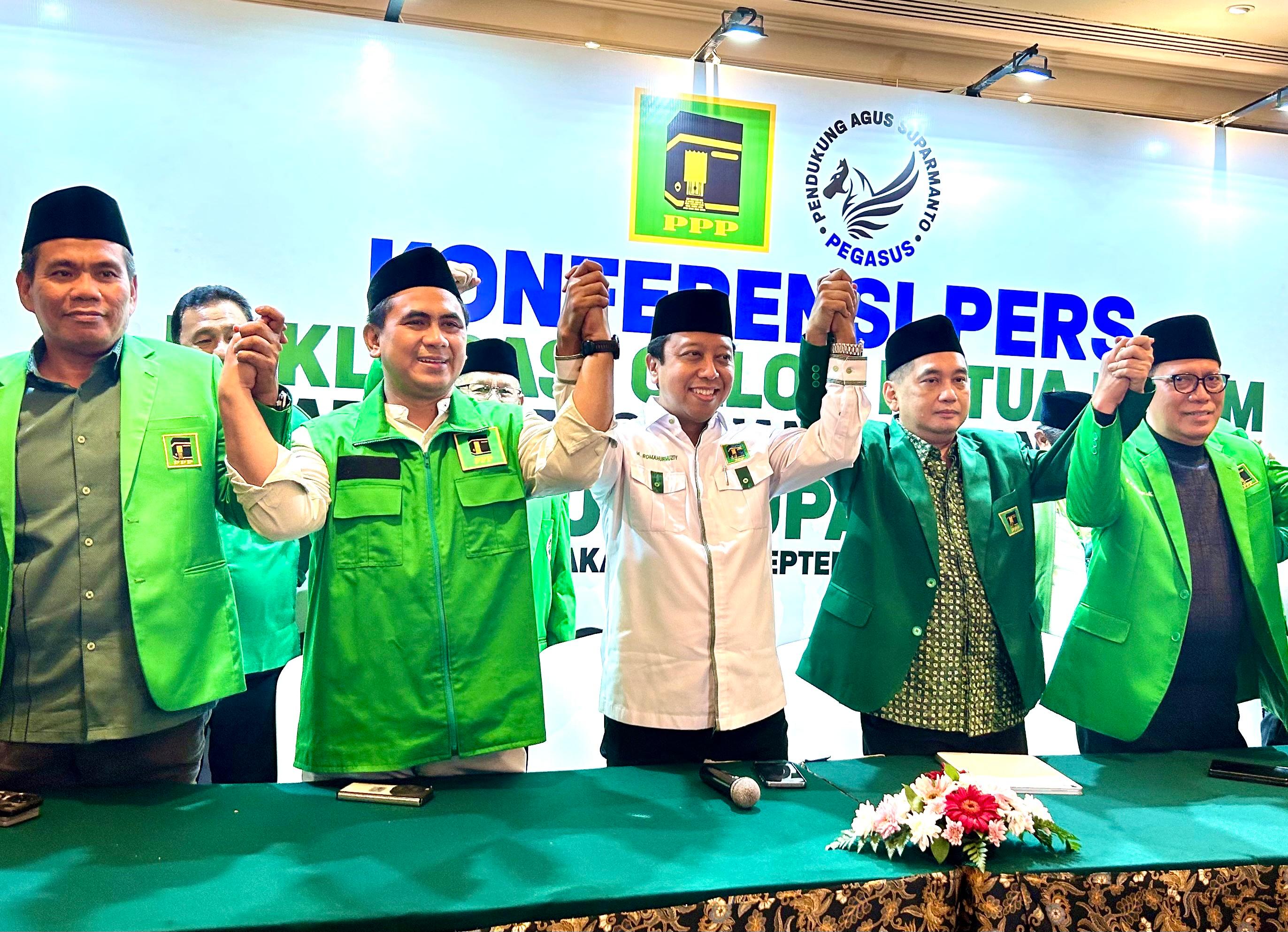 Calon Ketua Umum Partai Persatuan Pembangunan (PPP), Agus Suparmanto, berhasil mengamankan dukungan dari 27 Dewan Pimpinan Wilayah (DPW) yang tersebar di seluruh Indonesia.