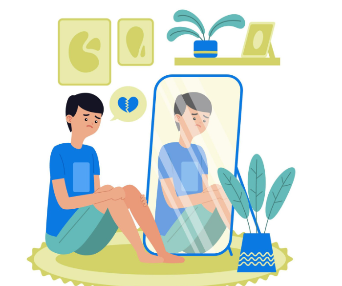 Self Diagnosa : orang yang berkaca merasa insecure, introvert