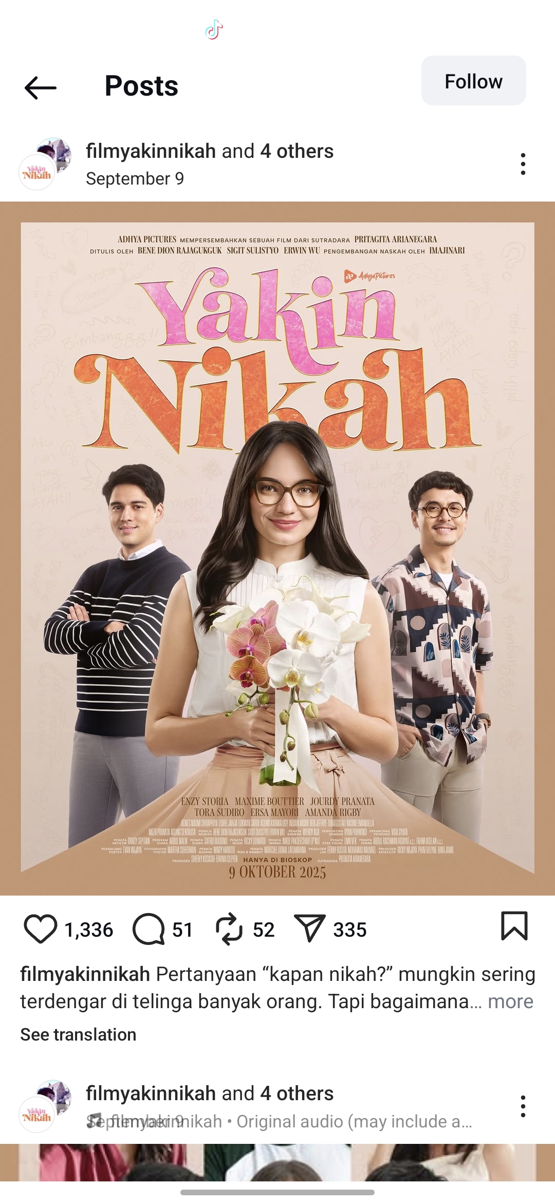 Poster Film Yakin Nikah