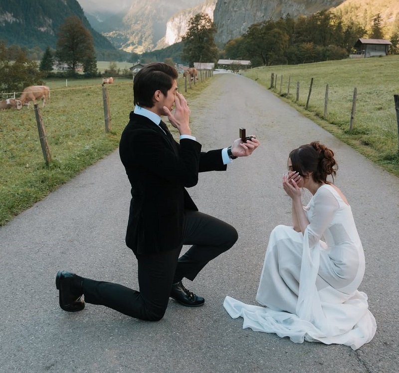 Momen El Rumi Lamar Syifa Hadju di Switzerland Bikin Netizen Heboh: Romantis Banget!