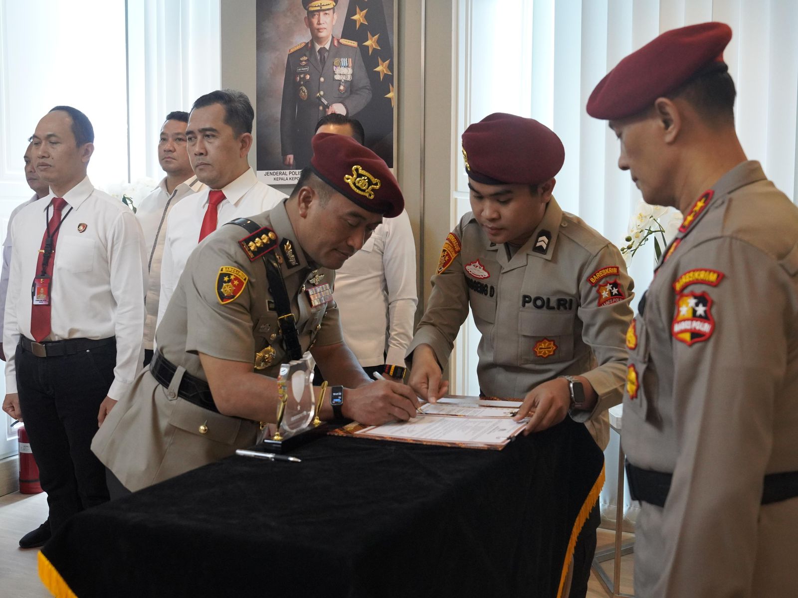 SERTIJAB: Wakil Direktur Tindak Pidana Ekonomi dan Khusus (Wadir Tipideksus) Bareskrim Polri, Kombes Pol. Arif Budiman.