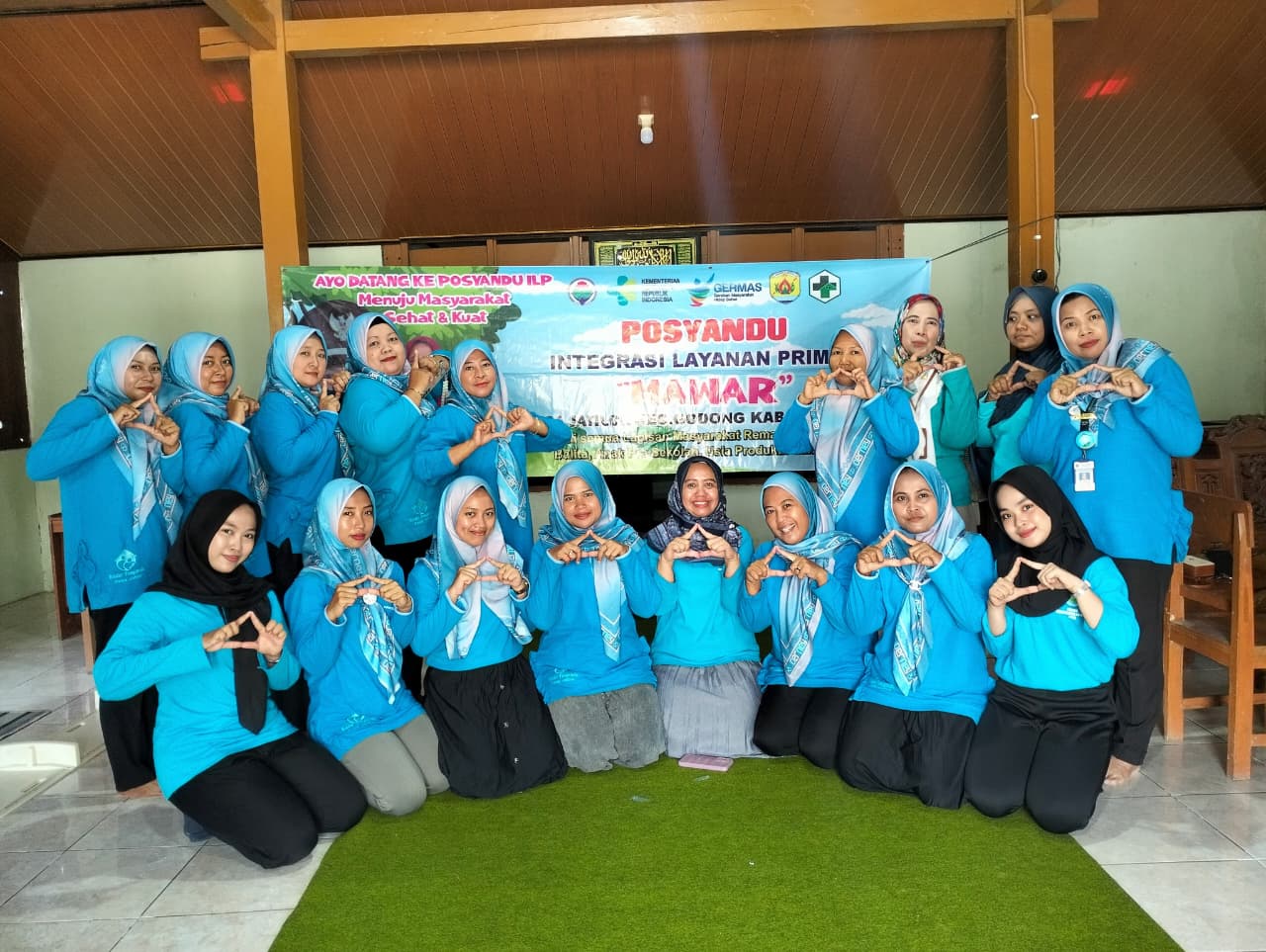 POSYANDU: Posyandu Integrasi Layanan Prima yang digelar di di wilayah puskesmas godong 1.
