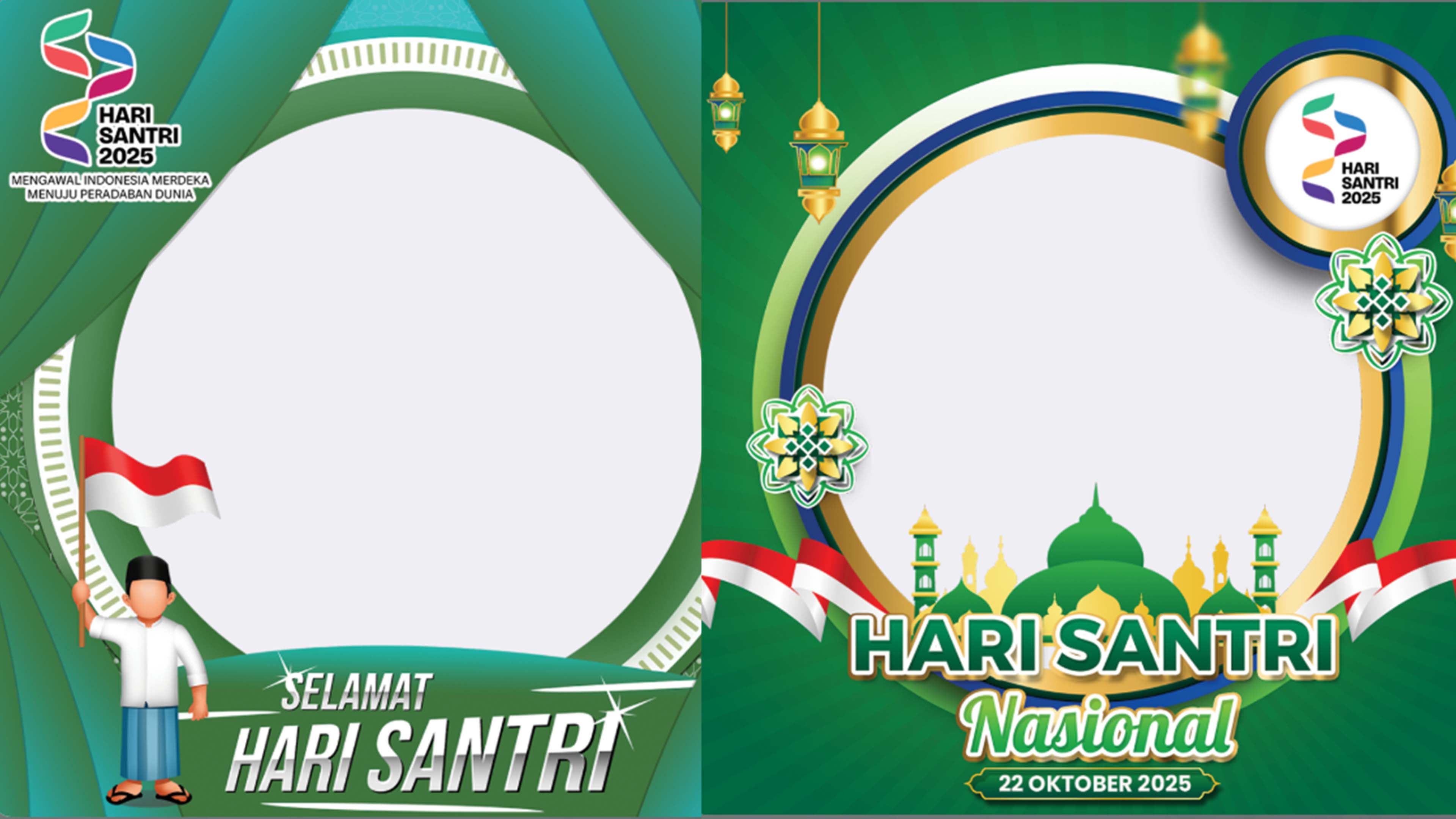 Twibbon & ucapan Hari Santri 2025 penuh makna
