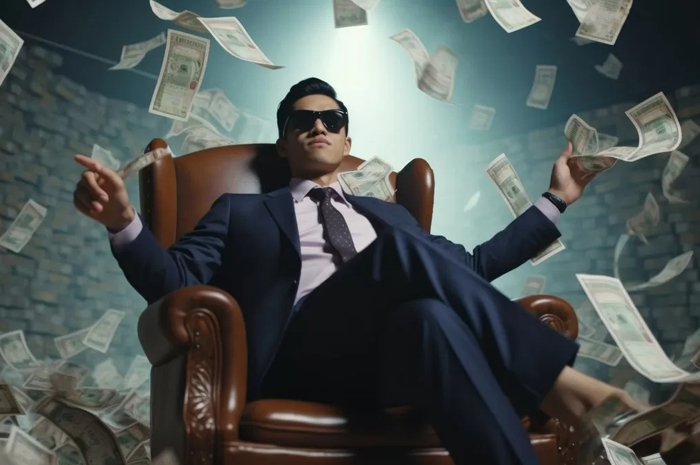 Ilustrasi&nbsp;orang sukses dan bahagia