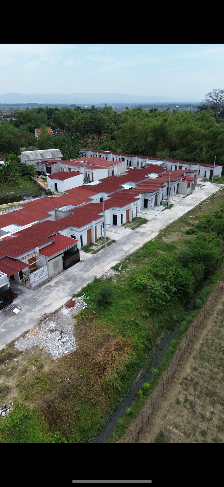 SUBSIDI: Salah satu perumahan subsidi PT Heri Paradis Property Grobogan.