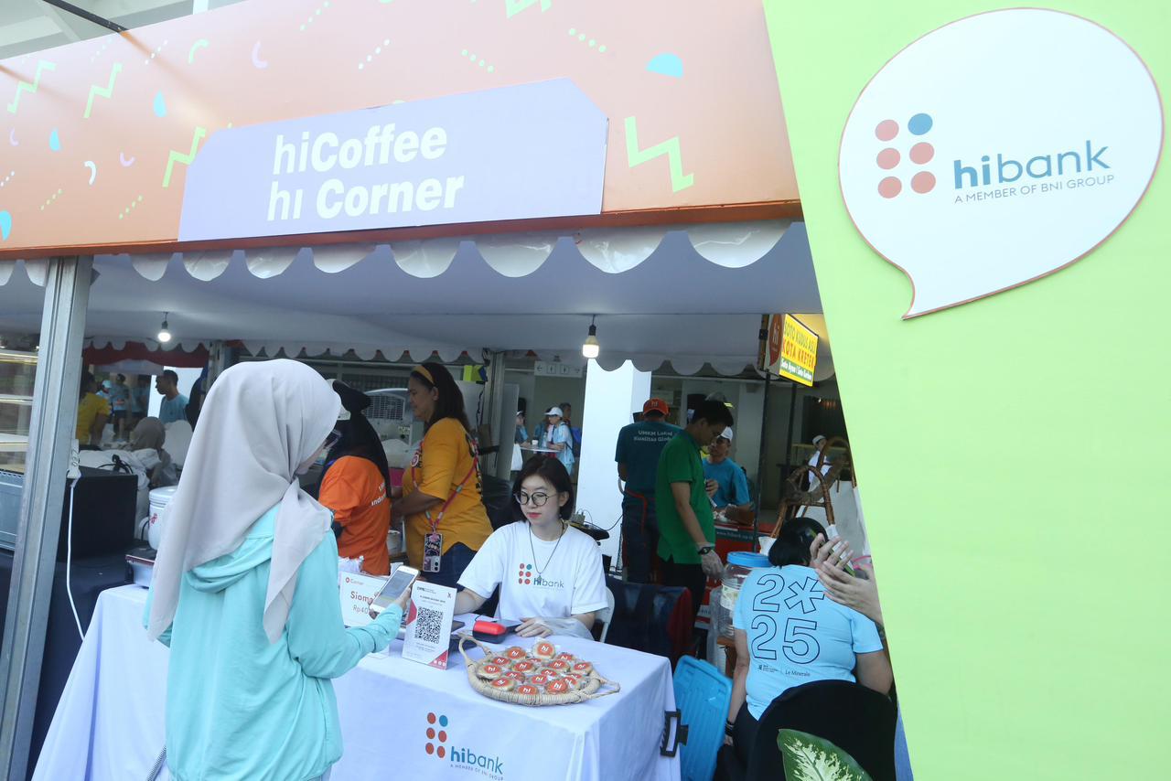 Stand UMKM di wondr JRF Expo 2025