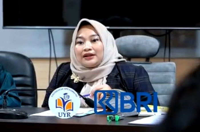 Erlina, selaku Manajer Funding dan Transaksi BRI Rembang