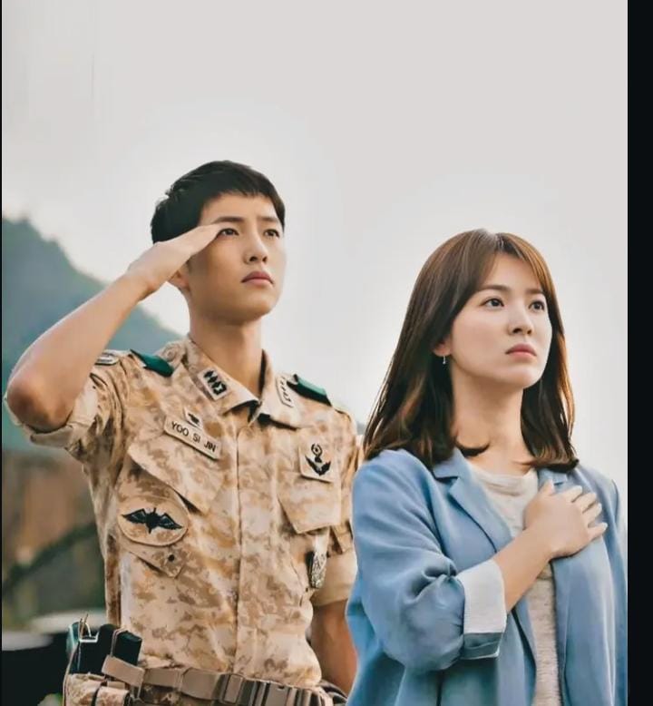 Potret artis Song Hye Kyo bersama aktor Song Joong Ki