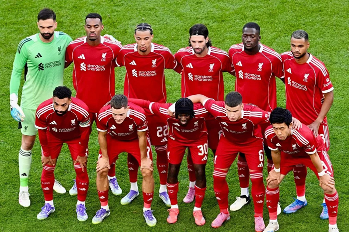 Liverpool akan menghadapi Crystal Palace di Community Shield 2025.