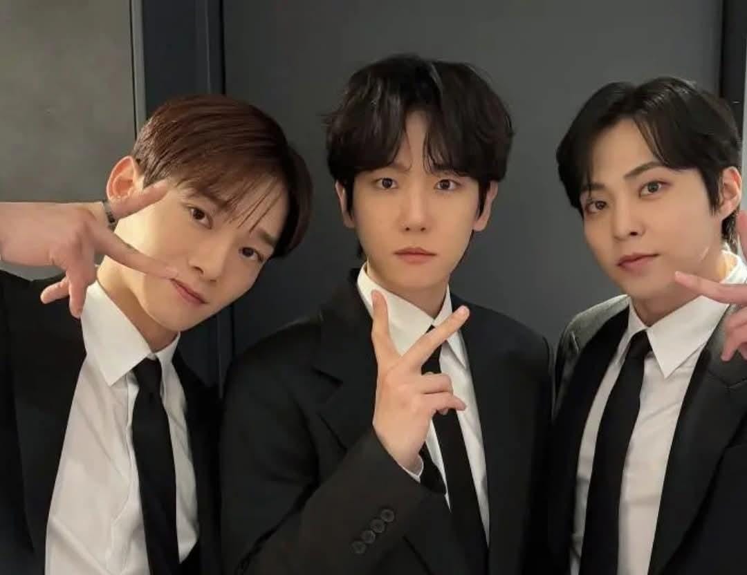 member CBX di antaranya  Chen, Baekhyun, dan Xiumin