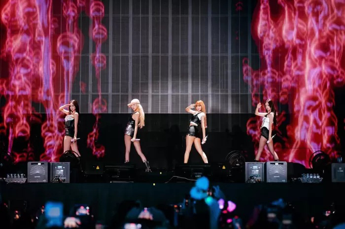 Potret konser BLACKPINK BEADLINE di Taiwan.