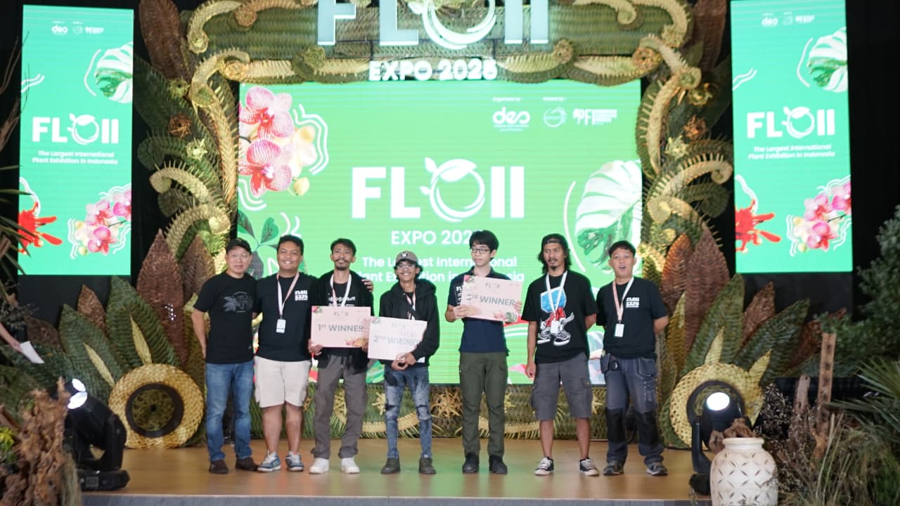 Partisipasi aktif BRI dalam ajang Floriculture Indonesia International (FLOII) Expo 2025
